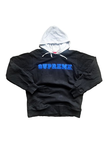 Supreme logo hoodie size - logo, l