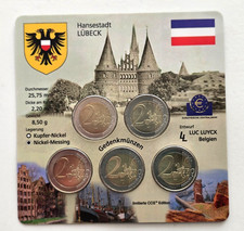5 x 2 Euro A-J ++ 2006
