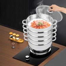 30cm Induktion Dampfgarer 5