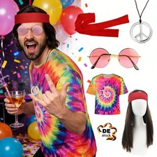 70er Jahre Hippie Kostüm für