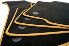 NEU 4x Fußmatten passend für VW Phaeton Nubukleder Beige Automatte Velours Innen