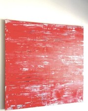 P. Lambert / Passione rosso due Minotti Piure Italia / Ölgemälde Unikat