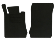 Velours Fußmatten für Mercedes E-Klasse W210 Bj. 1995 – 2002 VORNE SCHWARZ STD