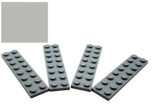 Lego platte 2x8 medium - lego®,