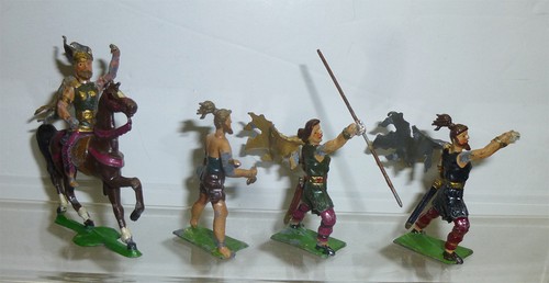 Zinnfiguren heyde germanen - 4,