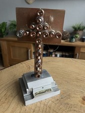 Kunst Skulptur Religion Altar Glaube Upcycling Metall Deko Unikat Nachhaltig