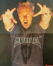 Metallica James Hetfield Poster Metal Hammer 58x44cm