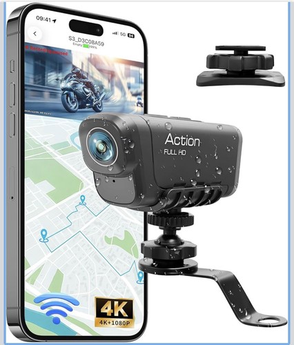 Dashcam motorrad 1080p wifi - dashcam, 4k+1080p,wifi
