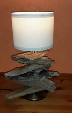 Tischlampe Schwemmholz