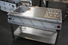 Pommesbecken Frittenwanne Ablageelemet Bain-Marie + 12 M. Garantie*