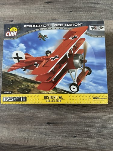Cobi 2974 fokker - cobi, red