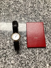 Cartier Tank  Vermeil Uhr Damenuhr Fullset Mit Rechnung Top