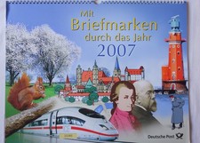Briefmarken kalender 2007 mit - briefmarken-kalender,