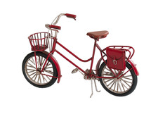 Deko Fahrrad Metall Bike Rad Modell Antik Retro Stil Objekt Skulptur Figur