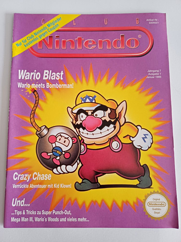 Club nintendo magazin - nintendo, januar