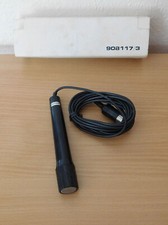 Altes Mikrofon 908117/3, Vintage, mit Dreipunkt DIN Stecker, 1970er Jahre