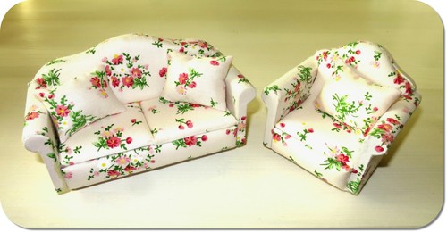 Miniatur puppenstube couch - puppenstube,