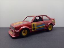 1:24 (1:23) Polistil Ford Escort MK3 XR3 Bilstein Castrol rot Modellauto rar