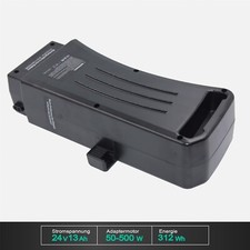 24V 10.4Ah E-Bike Batterie SideClick Akku von Prophete, Kreidler, Zündapp