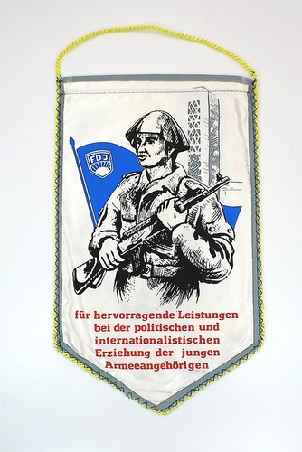 Ddr wimpel nva auszeichnung - ddr,