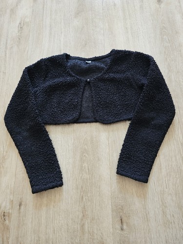 Schwarzes bolero für mädchen - schwarzes,