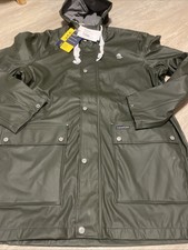 SCHMUDDELWEDDA Herren wasserfest Dunkeloliv Regenmantel Gr.XXL. NEU*