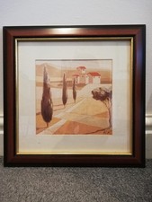 Zwei gerahmte toskanische