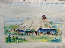 Aquarell Postimpressionist