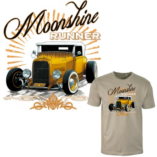 Hot rod shirt - , oldtimer