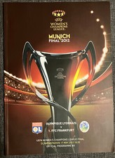 Programm Champions League Finale Munich München Damen 2012 Stadionmagazin