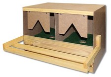 Legenest für große Hühner