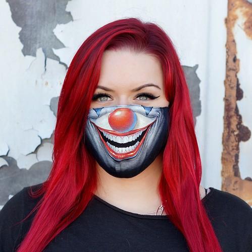 Joker atmemaske maske - joker,
