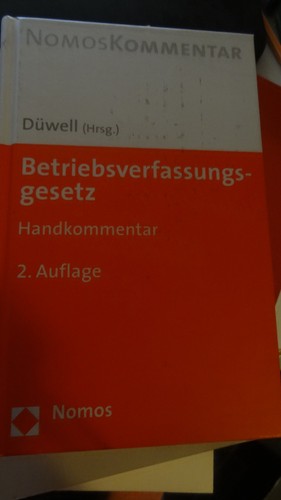 Betriebsverfassungsgesetz
