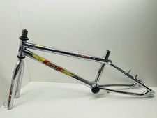 90’s GT BMX Pro Series 20“ Rahmen Set, Oldschool Old Rare Chrome Vintage Race