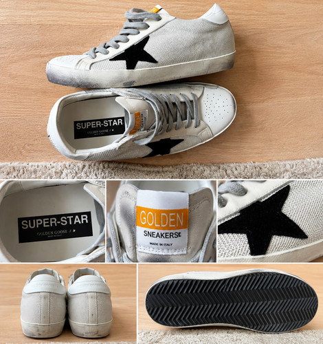 Golden goose sneakers - golden,