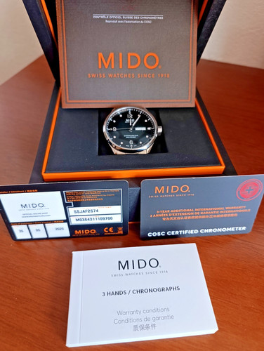 Mido multifort chronometer - multifort,