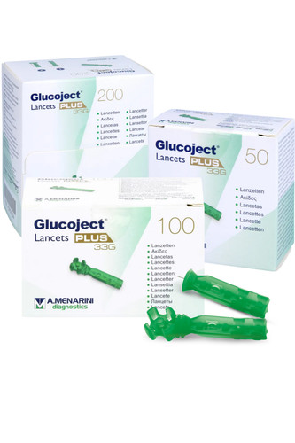 Glucoject lancets plus 33g - glucoject,