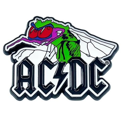 Anstecker pin fly on - ac/dc,