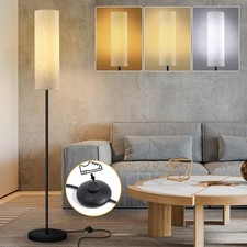 Stehlampe Wohnzimmer,LED Stehleuchte, 3 Farbtemperaturen Standleuchte Leselampe