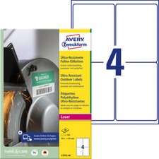 Folienetiketten L791-40 AVERY