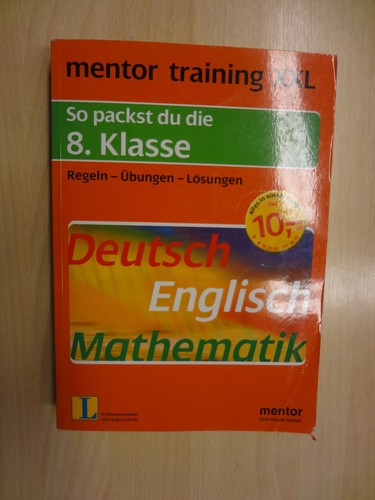 Mentor training xxl so - training,