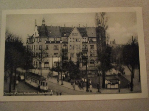 Ddr strassenbahn dresden - ak,