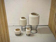 Bolia Botanique 4er Set BlumentöpfePflanzentopf Vasen Keramik - Versand möglich!