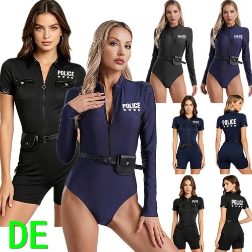 Damen polizistin cosplay - damen,