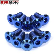 Suzuki Bandit 650 & 650S Titan Bremsscheibe Rotor Vorne Bolzen Blau 2005-2014