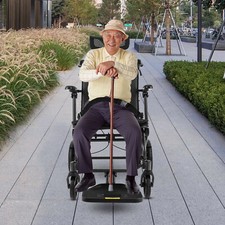 Liege Rollstuhl Mobilitätsrollstühle Transport-Rollstuhl Reclining Wheelchair