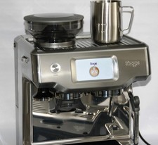 SAGE Barista Touch Black Espressomaschine Siebträger SES880  Edelstahl Sauber