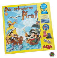 Brettspiel - Haba - Der schwarze Pirat 4232- 2006 Kinderspiel Seefahrer