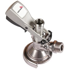 Micro Matic Zapfkopf Kegverschluss Flach Typ A-System Flachkeg mit Kelleranstich