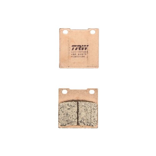 Bremsbelagsatz trw mcb531 - bremsbelagsatz,